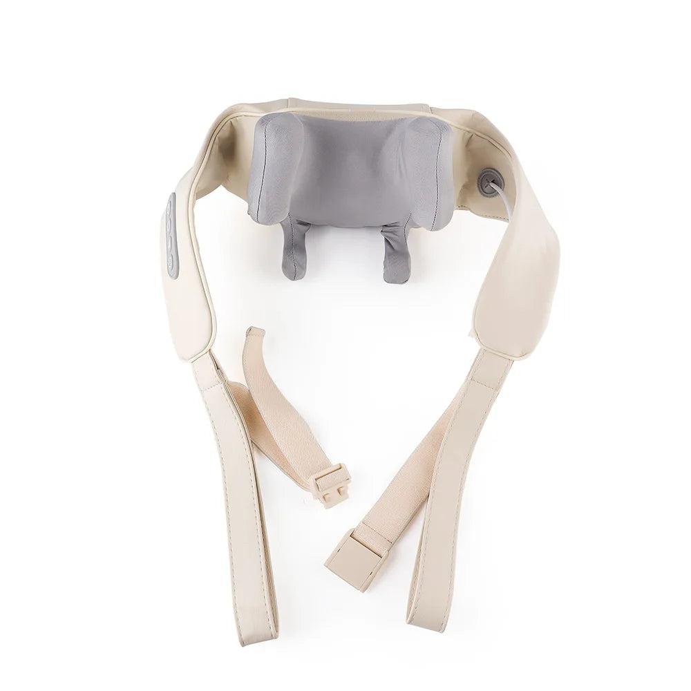 Foreverlily 26W Brushless Neck & Shoulder Kneading Massage Shawl – Wireless