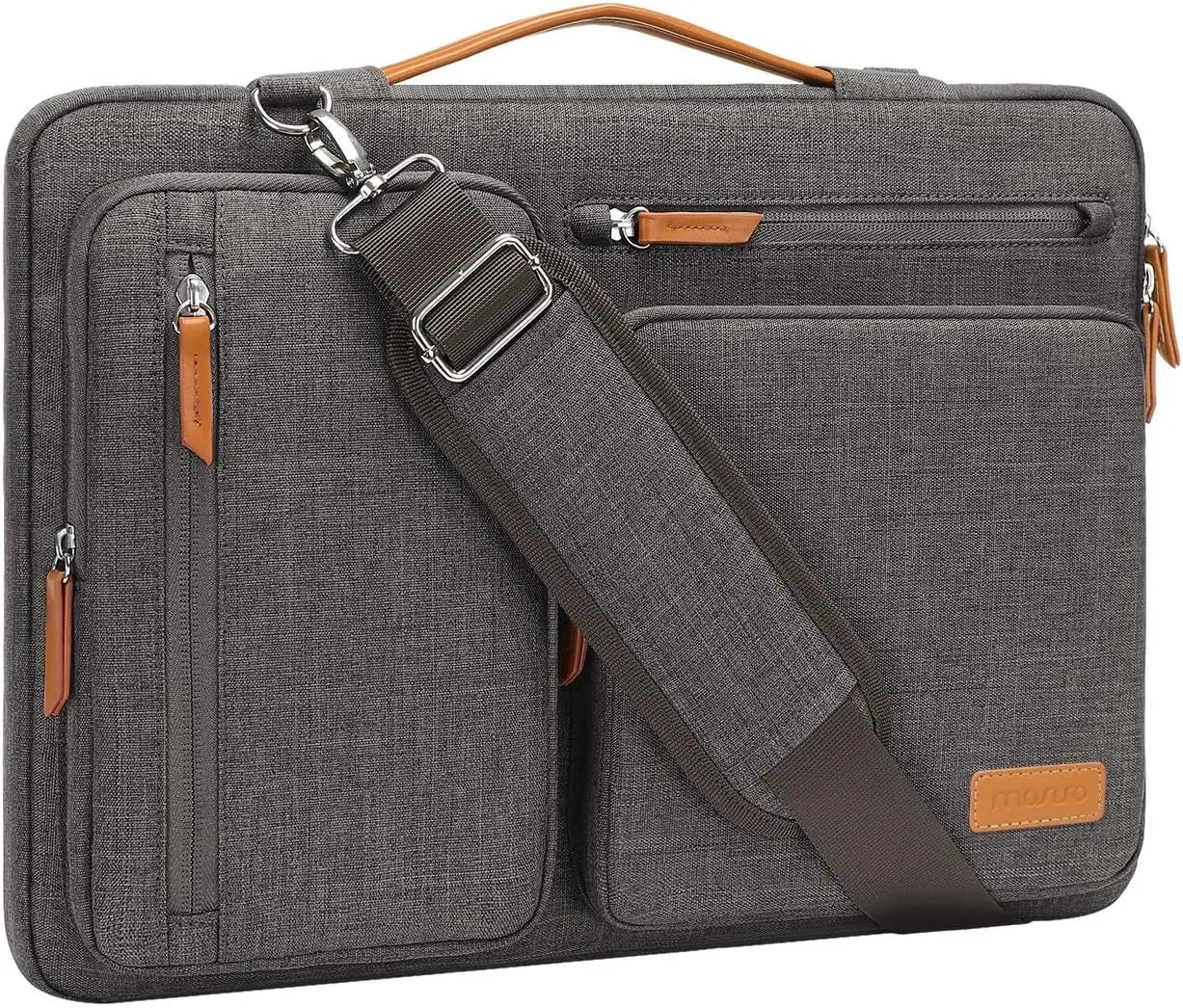 MOSISO Laptop Sleeve Bag – Briefcase & Shoulder Bag for MacBook Air, Pro & Laptops (13"–17.3")