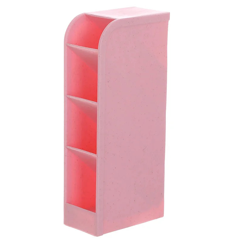 Creative Multifunctional Four Layer Oblique Plug-in Pen Holder Desktop Storage Pen Holder Large Capacity Pen Holder Storage Box