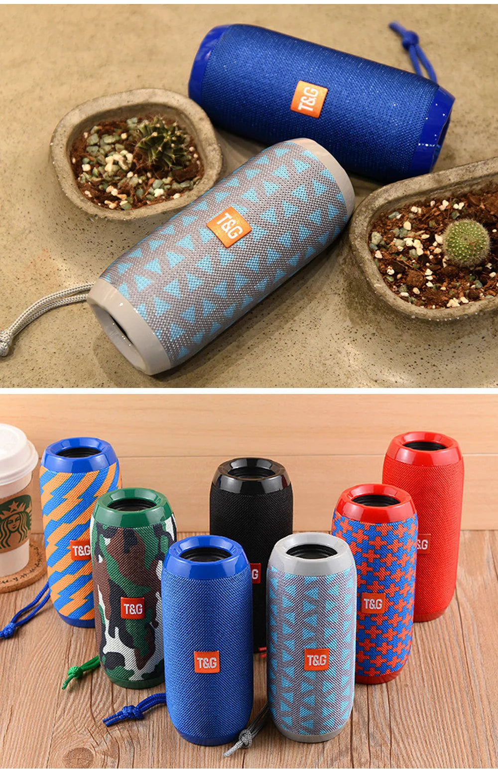 T&G TG117 Waterproof Bass Bluetooth Speaker
