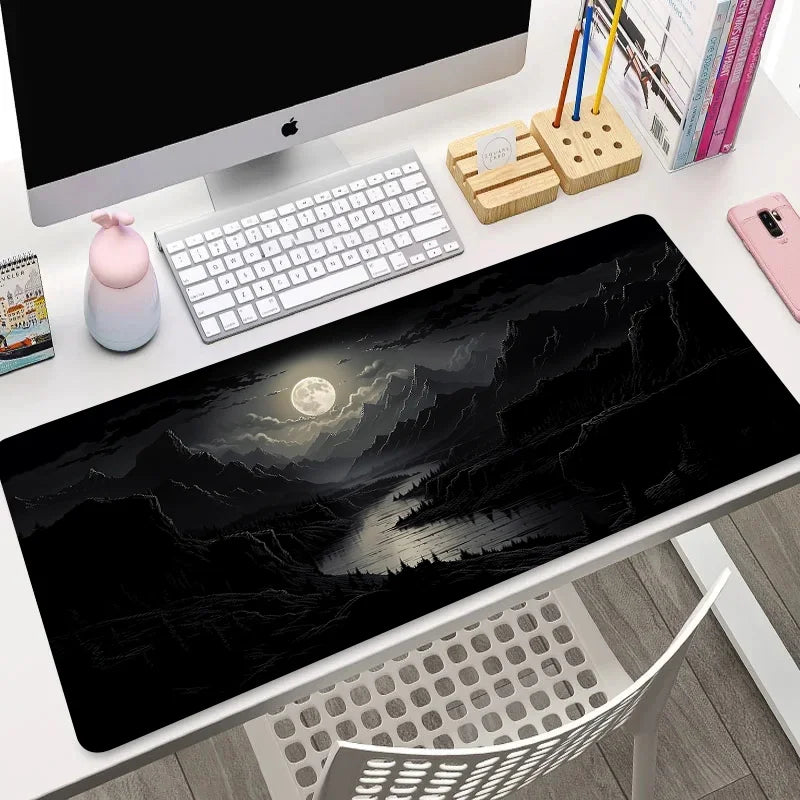 Moonlight Aura XL Desk Mat – Aesthetic Gaming Mouse Pad