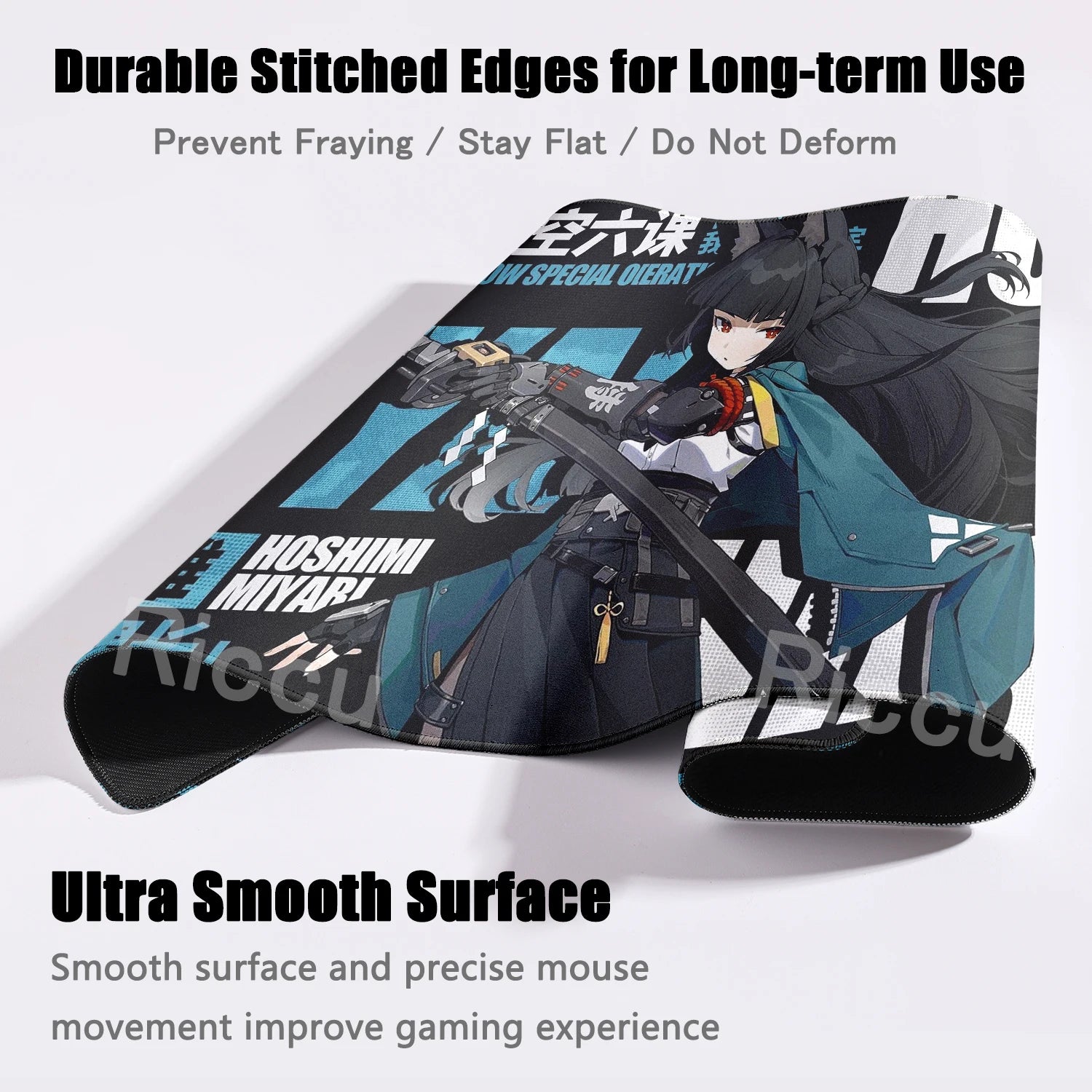 Zenless Zone Zero XXL Gaming Desk Mat – Anime Character Extended Mouse Pad (ZZZ Series)