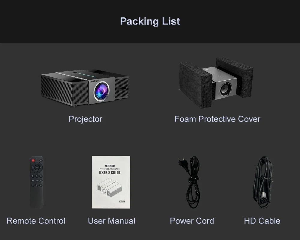 CinemaCore Q11W 4K Smart Home Projector