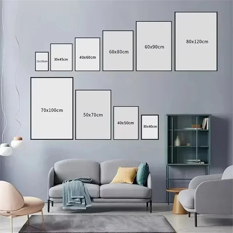 3pcs Modern Wall Art Painting Golden Blue Poster Luxury Style Creative Canvas Print Home,Living Room,Office Room Decor,Frameless