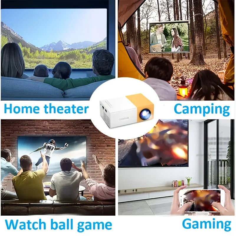 MiniBeam Portable 1080P Home Projector