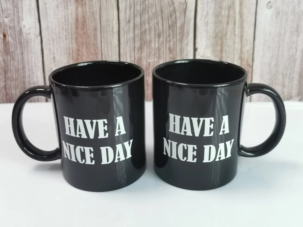 Middle Finger Funny Ceramic Coffee Mug – Novelty Anime Gift Cup