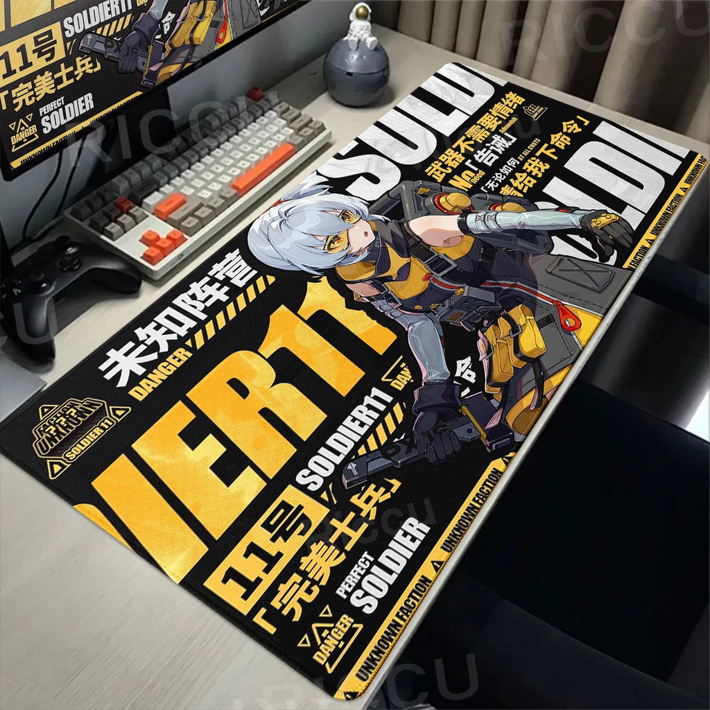 Zenless Zone Zero XXL Gaming Desk Mat – Anime Character Extended Mouse Pad (ZZZ Series)