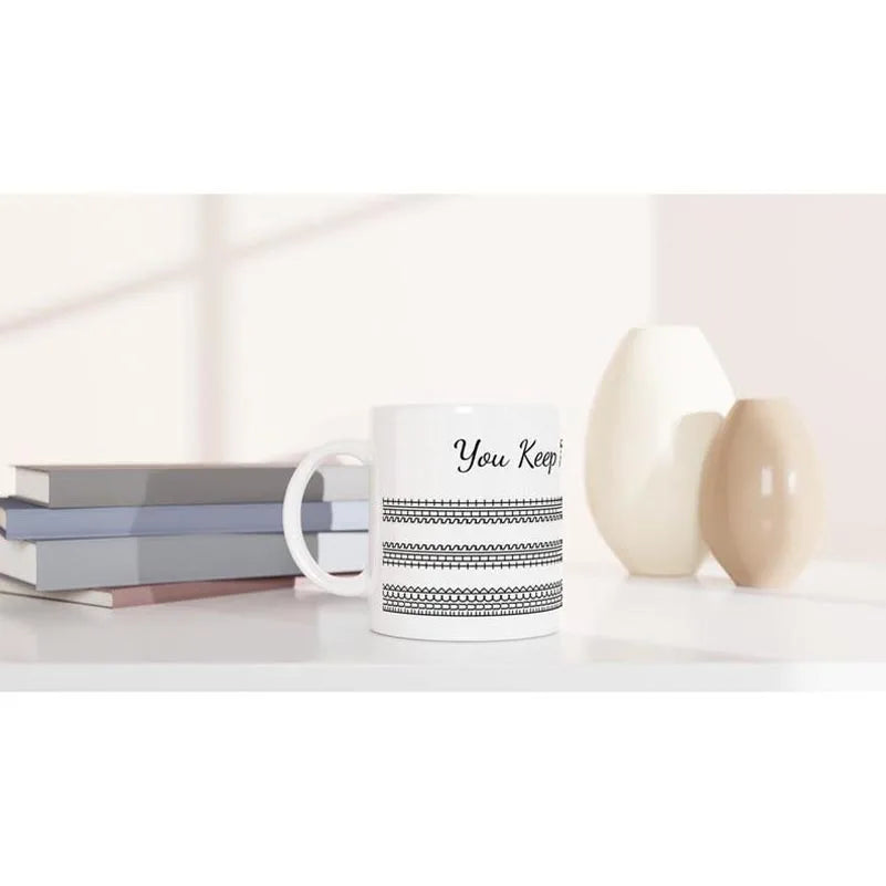 Hidden Message Coffee Mug – Funny Passive Aggressive Office Cup with Secret Swear Word Reveal
