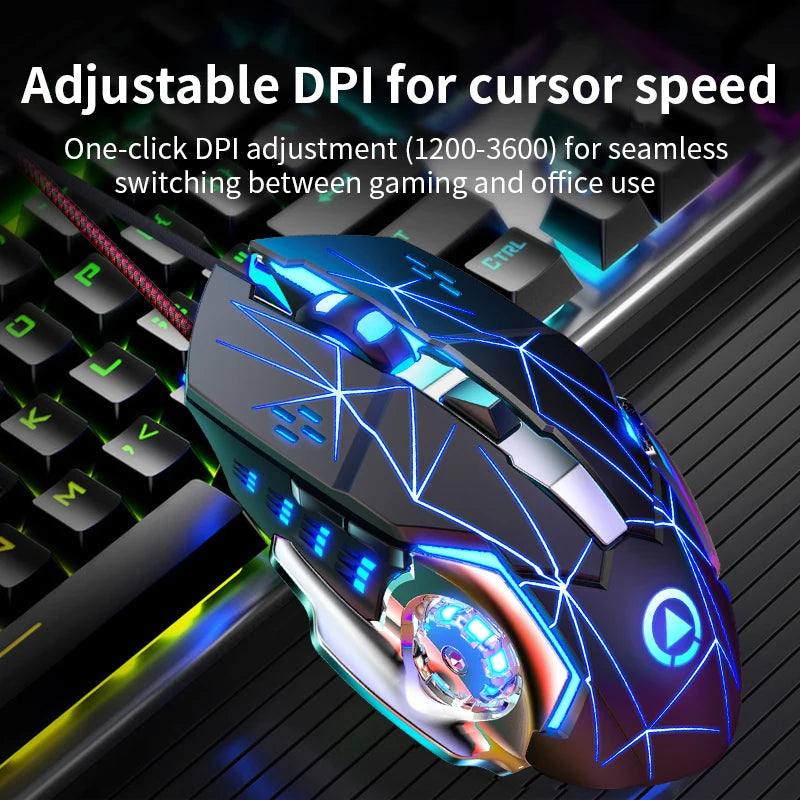 USB Wired Gaming Mouse