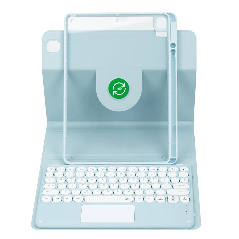 360° Rotation Keyboard Case for IPad 10th 2022 10.9 Air 5 Air 4 Magnetic Cover for IPad Pro 11 Air 3 Pro 10.5 8 9th Gen 10.2"