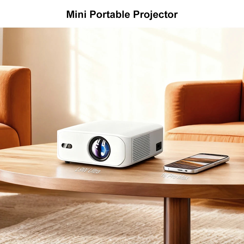 LumiBeam L9W 4K Mini Portable Projector