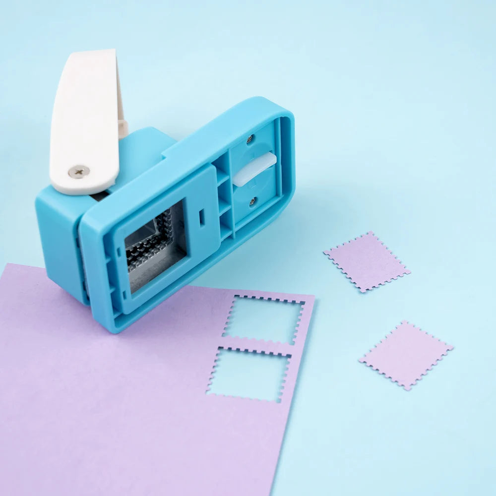 StampPunch Rectangle Postage Stamp Craft Punch – 1x0.8 Inch