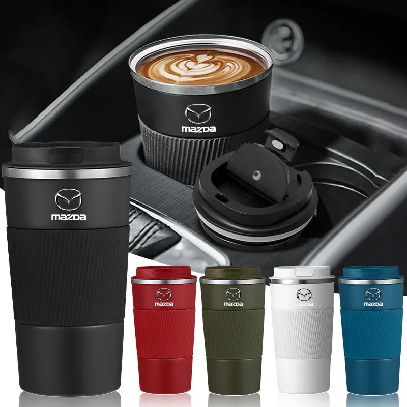 CarSip Stainless Steel Coffee Thermos Travel Mug – Vacuum Flask for Car & Travel