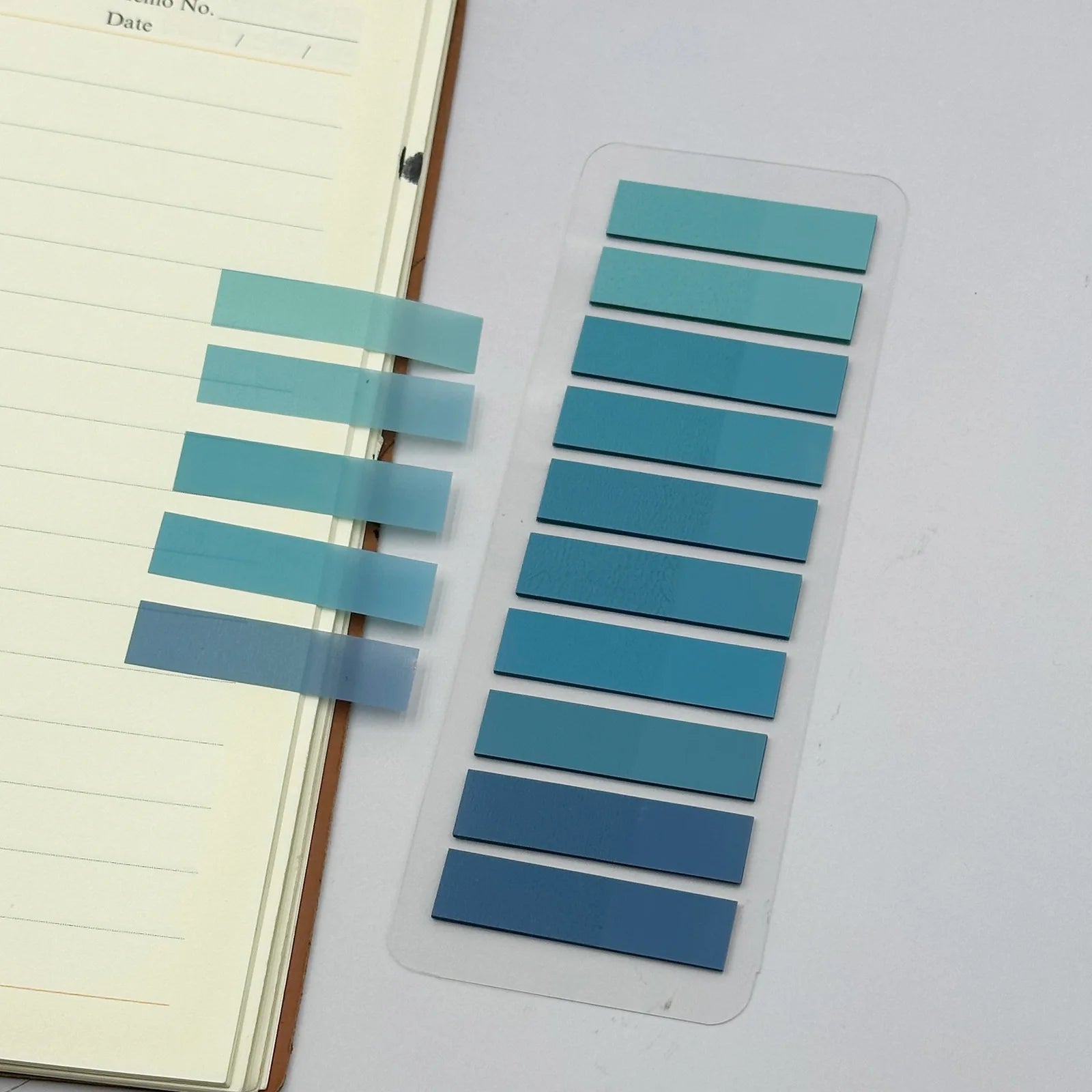 ColorTab 200-Pack Fluorescent Index Tabs & Sticky Flags – Transparent Page Markers