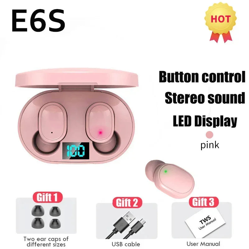 E6S Bluetooth wireless ear buds