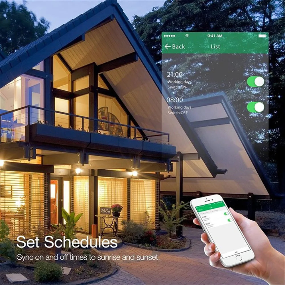 BONDA Smart Switch Alexa RF433 No Neutral Tuya Control Works With Google 1/2/3 Gang Smart Life Home Light WiFi Touch Switches 86