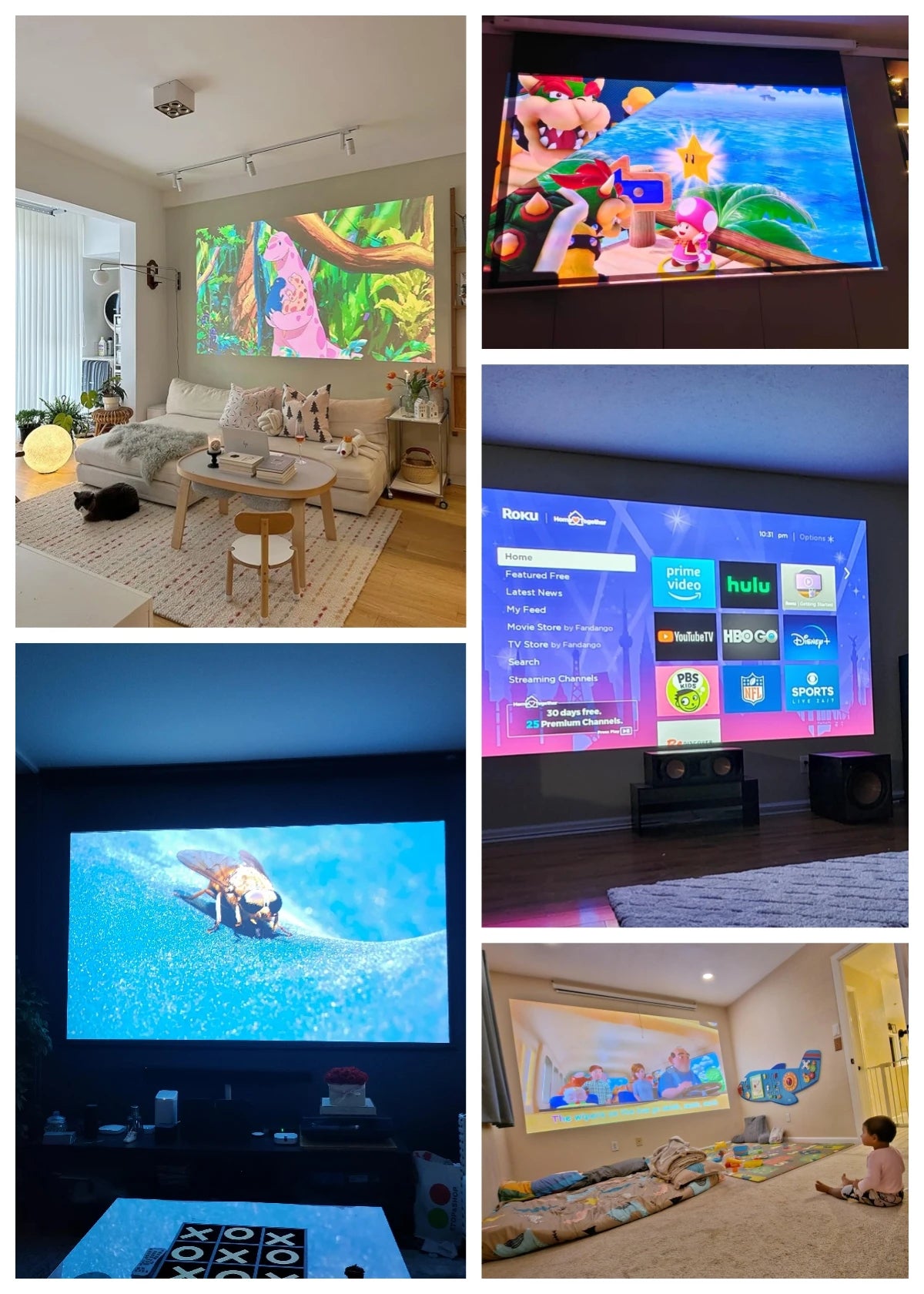 CinemaX A8 Google TV 4K Smart Projector