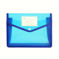 A4 file storage bags & folders, transparent storage and organization bags with labels