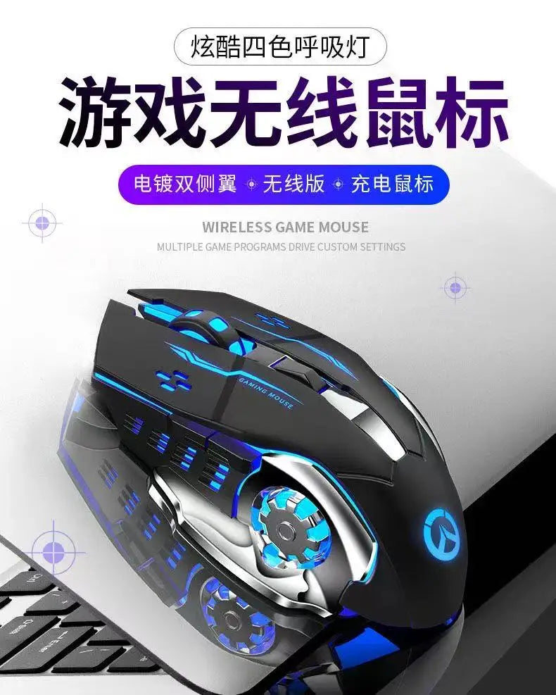 ViperWave Pro – 2.4G Wireless Rechargeable Gaming Mouse | E-Sports Grade Precision