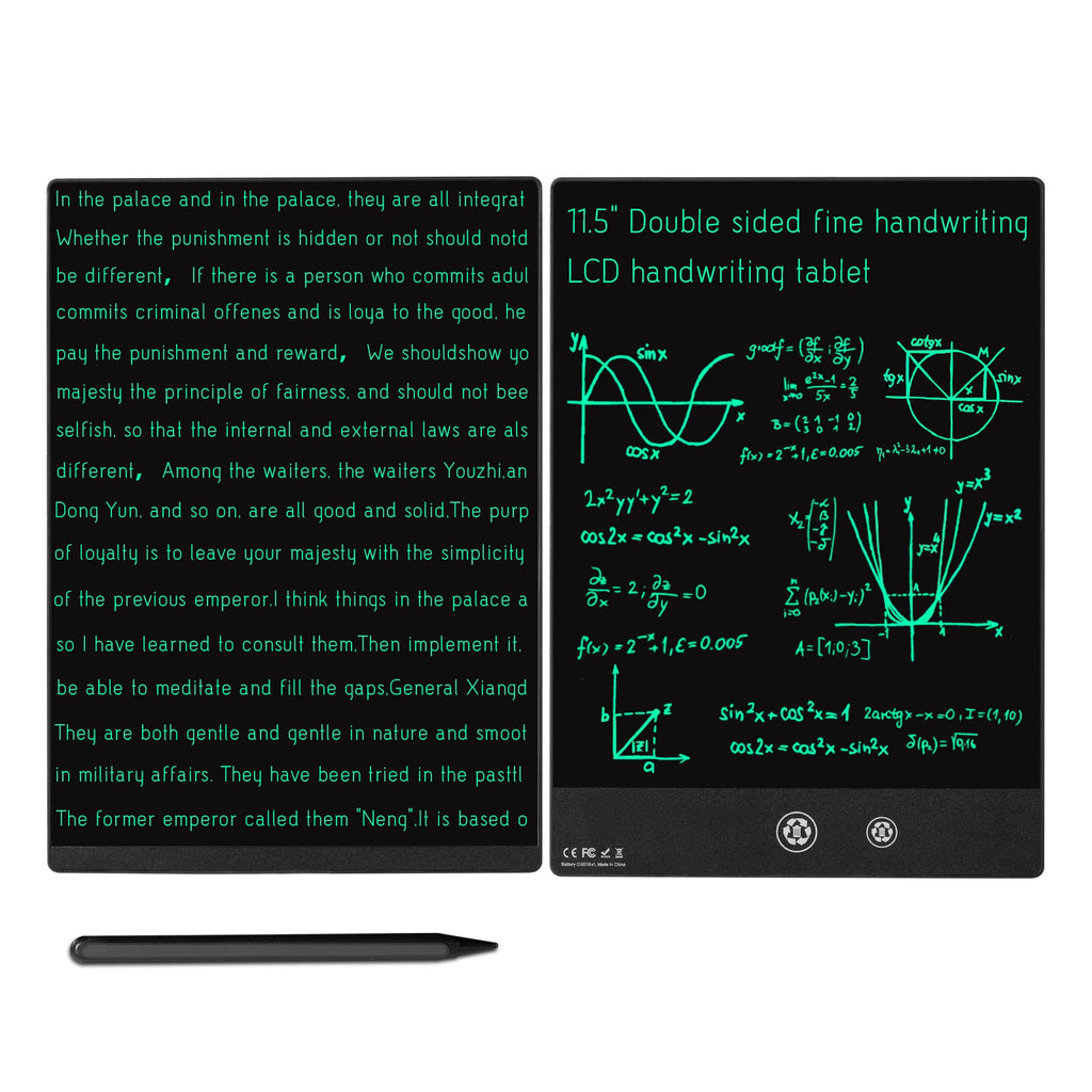 DuoWrite Double-Sided LCD Drawing Tablet – 10.5"/11.5" Kids Drawing Board