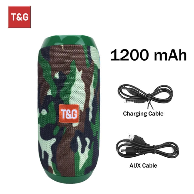 T&G TG117 Waterproof Bass Bluetooth Speaker