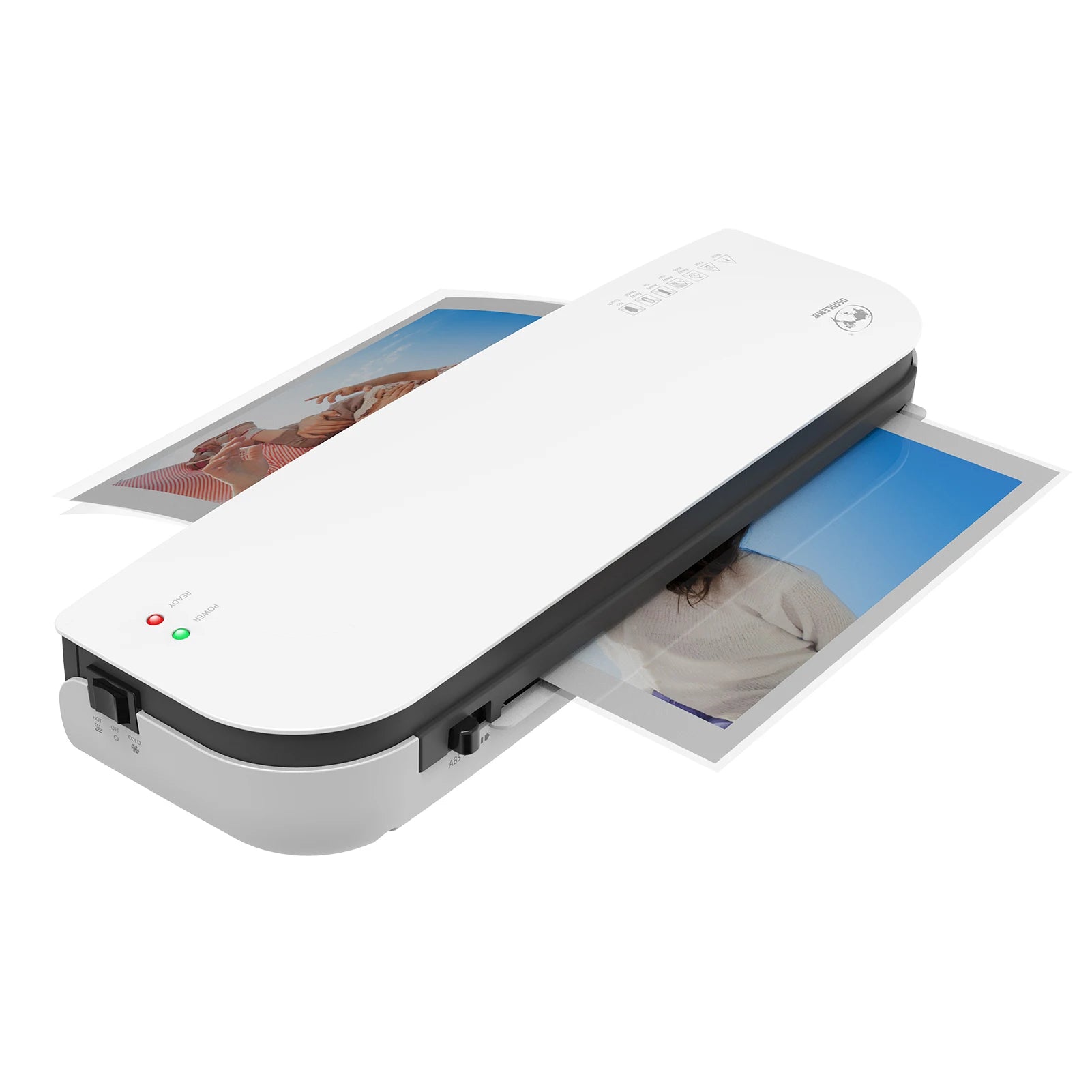 OSMILE SL289 A4 Desktop Laminator Machine – Hot & Cold 2-Roller System for Fast Professional Lamination