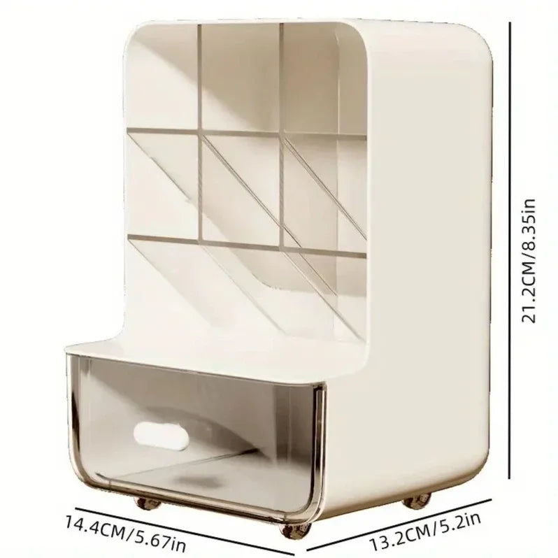 StackDesk Multi-Layer Desk Organiser – Large Capacity Pencil Holder & Storage Box