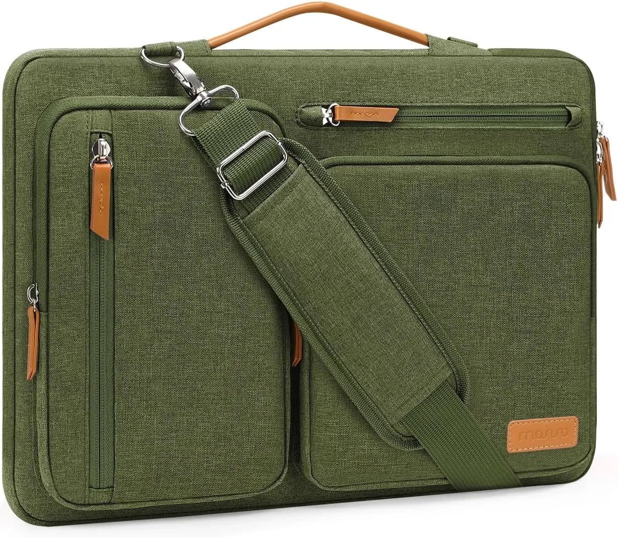 MOSISO Laptop Sleeve Bag – Briefcase & Shoulder Bag for MacBook Air, Pro & Laptops (13"–17.3")