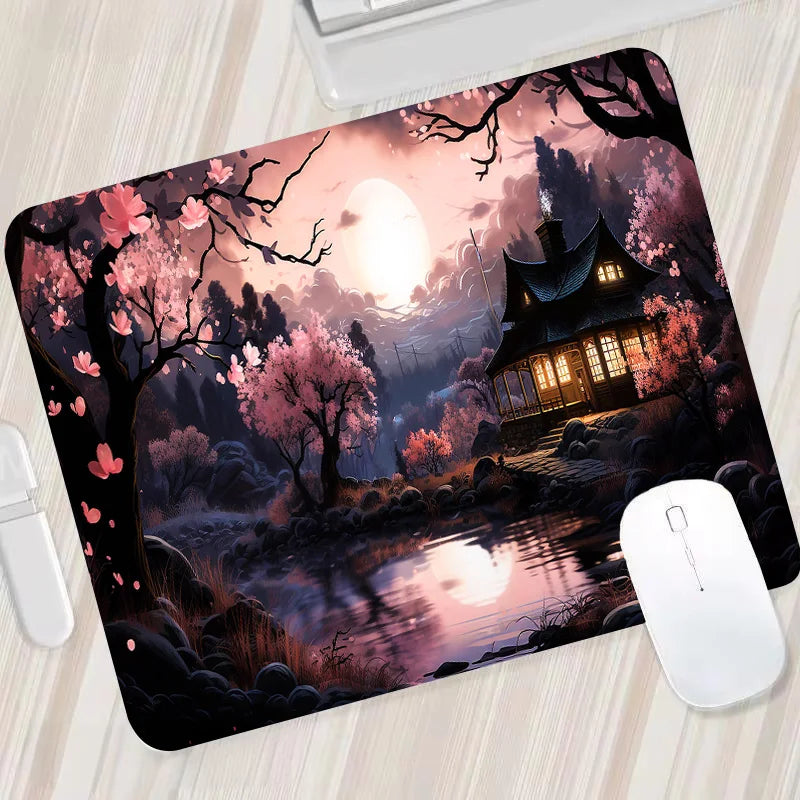 Moonlight Aura XL Desk Mat – Aesthetic Gaming Mouse Pad