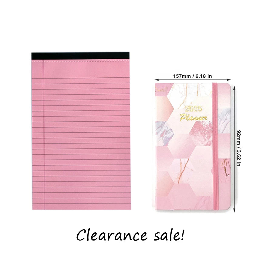 TearPad A5 Lined Tearable Memo Notebook – Portable Sticky Notes Book