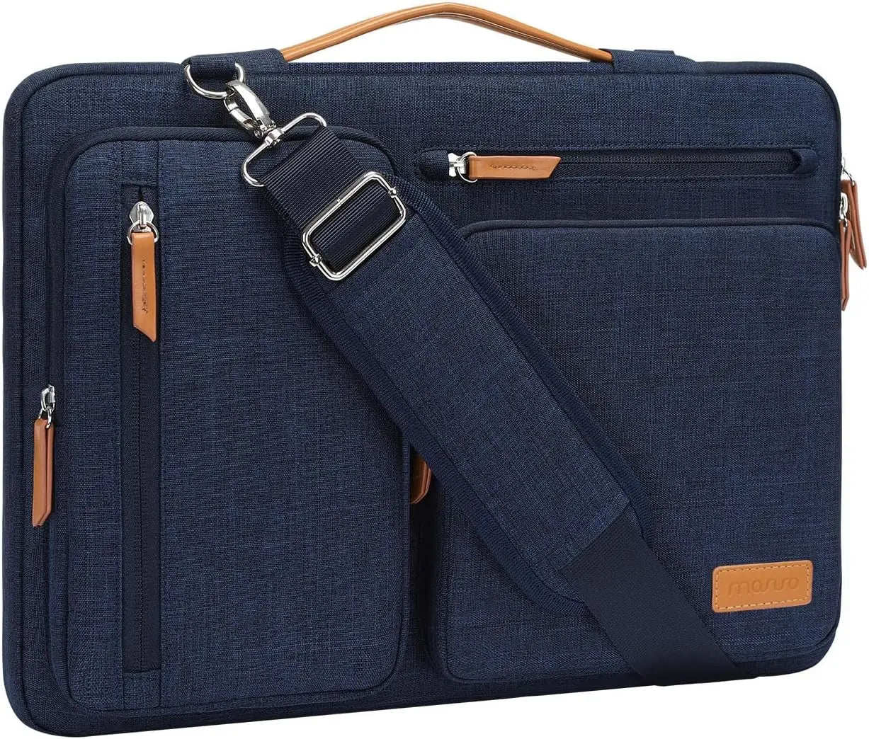 MOSISO Laptop Sleeve Bag – Briefcase & Shoulder Bag for MacBook Air, Pro & Laptops (13"–17.3")