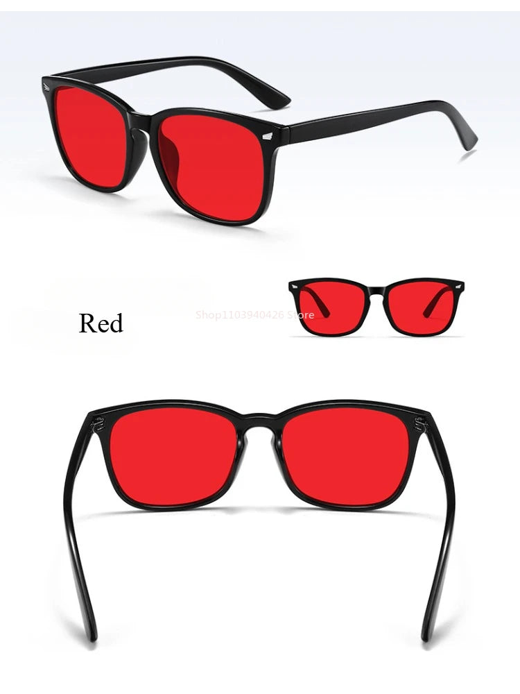 Red Lens Blue Light Blocking Glasses (Sleep & Gaming