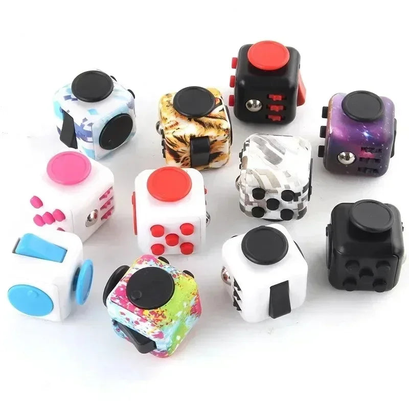 fidget toys Anti Stress Cubes Rainbow Fingertip Infinity Magic Cubo Infinito Square Sensory Toys Decompression