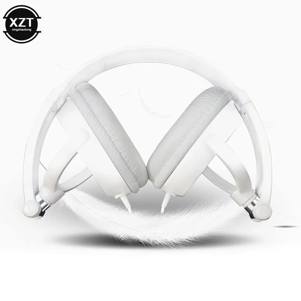 Wired Headphones Over Ear Headsets HD Sound Bass HiFi Sound Music Stereo