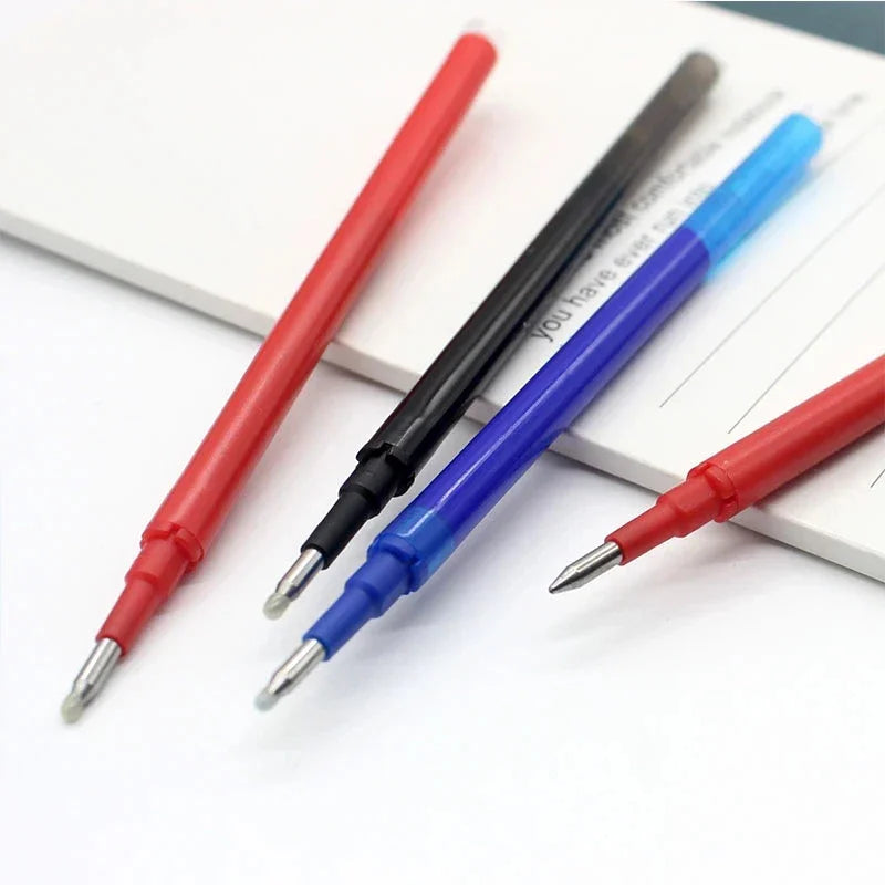 Pilot Frixion Erasable Gel Pen Set – 0.5mm, Blue / Black / Red with Refills