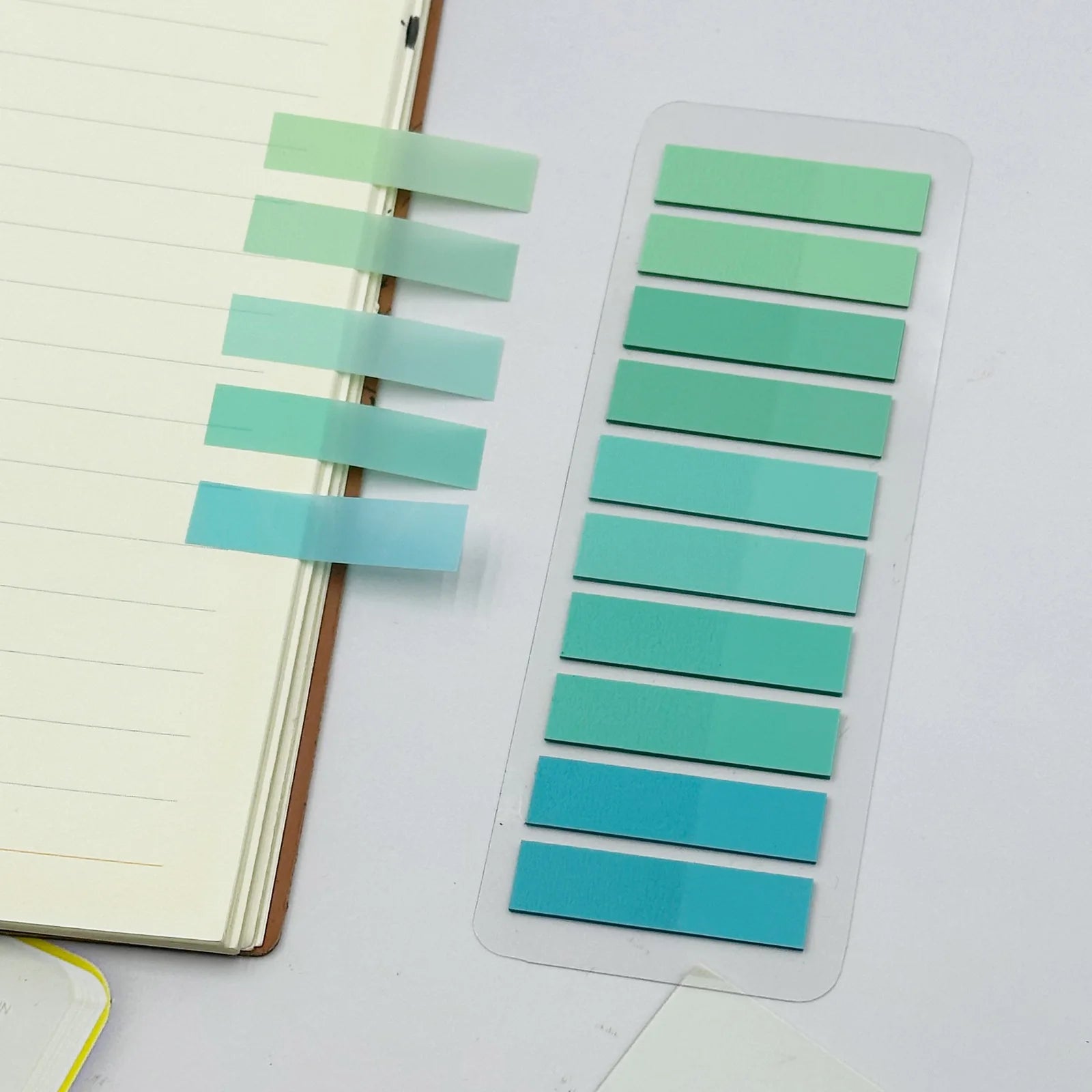 ColorTab 200-Pack Fluorescent Index Tabs & Sticky Flags – Transparent Page Markers