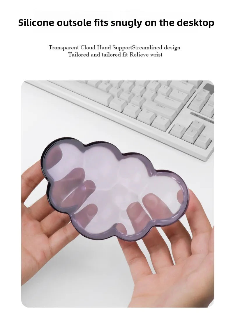 CloudComfort Rest – Ergonomic Wrist Pad for Keyboard & Mouse | Pain Relief Support