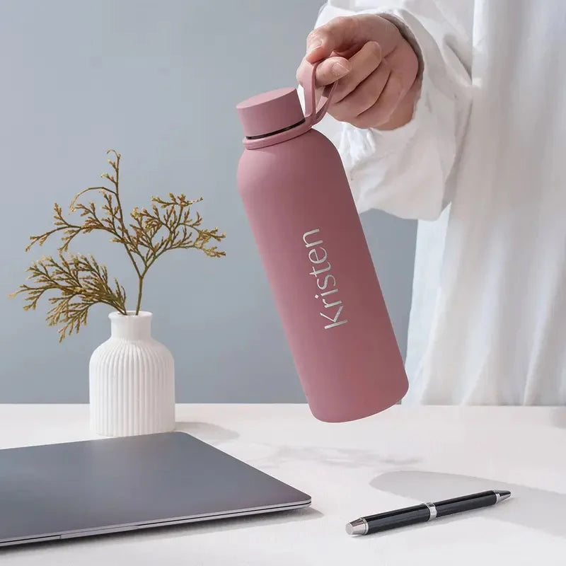 NameDrop Custom Name Vacuum Insulated Sports Tumbler – Personalised Drinkware