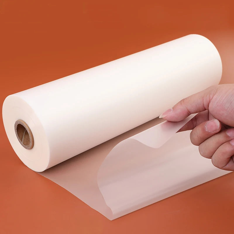 220mm x 100M Satin Matte / Gloss Hot Laminating Film Roll (25–28 Mic) – BOPP Professional Lamination Film, 1” Core for Hot Roll Laminators
