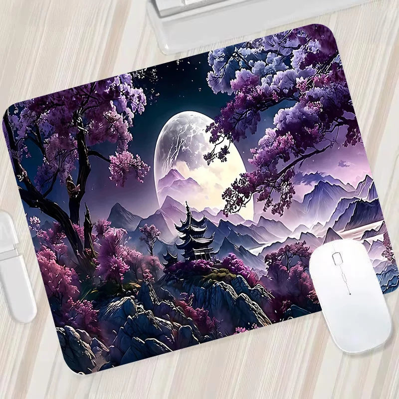 Moonlight Aura XL Desk Mat – Aesthetic Gaming Mouse Pad