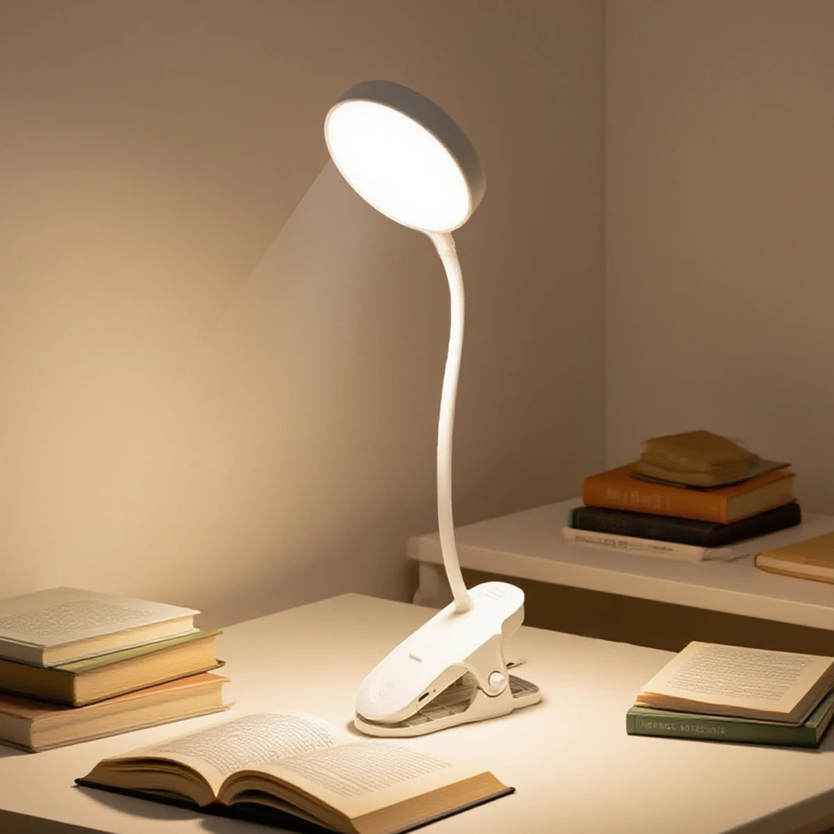 ProFlex LED Architect Desk Lamp with Clamp – Adjustable Eye-Care Task Light for Office & Study