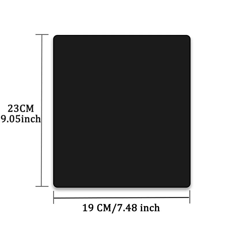 Universal PU Mouse Pad Non-Slip Gaming Desktop Mouse Pad Waterproof Anti-Scratch Easy To Clean Mat For PC Laptops Office Desktop