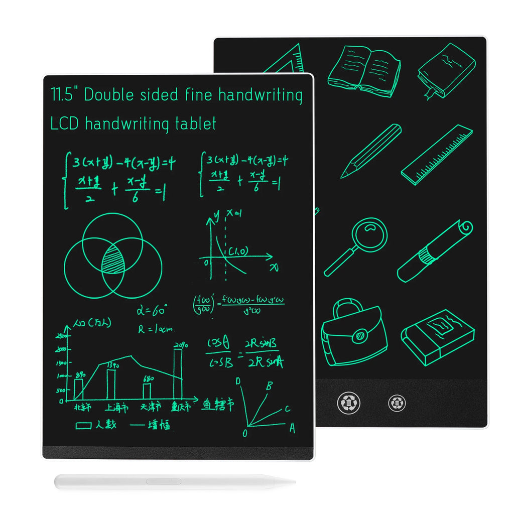 DuoWrite Double-Sided LCD Drawing Tablet – 10.5"/11.5" Kids Drawing Board