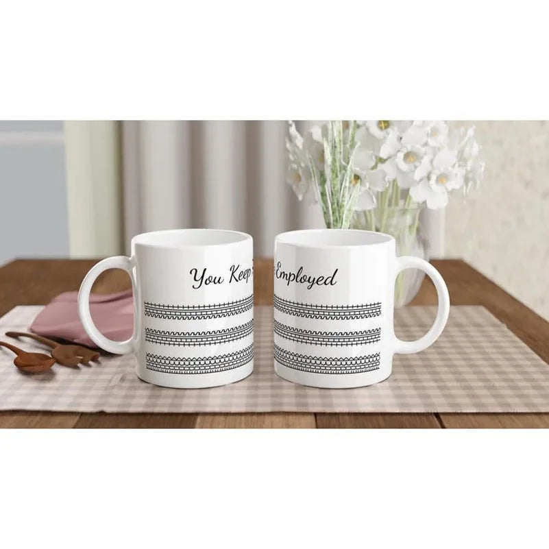 Hidden Message Coffee Mug – Funny Passive Aggressive Office Cup with Secret Swear Word Reveal