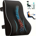 LumbarPro Ergonomic Memory Foam Lumbar Support Back Cushion