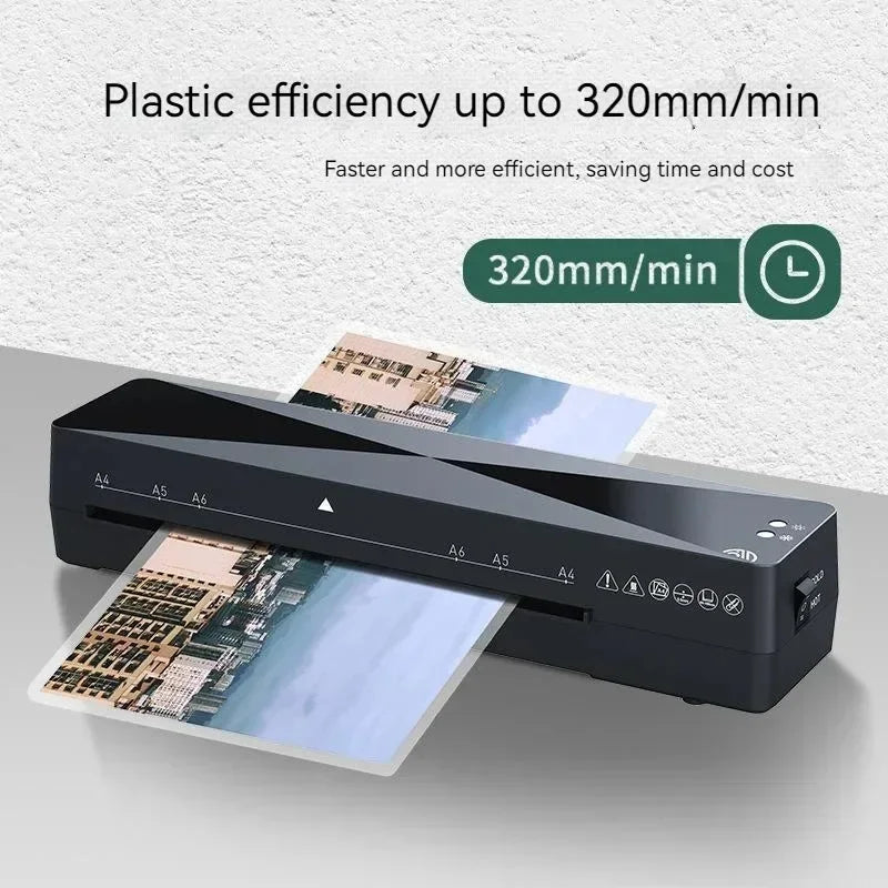 Professional A4 Thermal Hot & Cold Laminator Machine – Office Document & Photo Laminating System | Blister Packaging & Film Roll Compatible Laminator