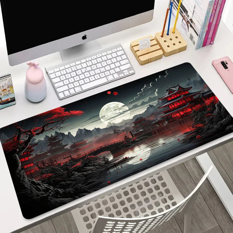 Moonlight Aura XL Desk Mat – Aesthetic Gaming Mouse Pad