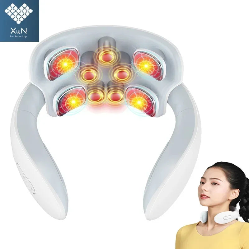 NeckEase Smart Shoulder & Neck Massager – Cervical Vibrator for Pain Relief