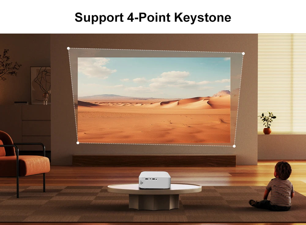 LumiBeam L9W 4K Mini Portable Projector