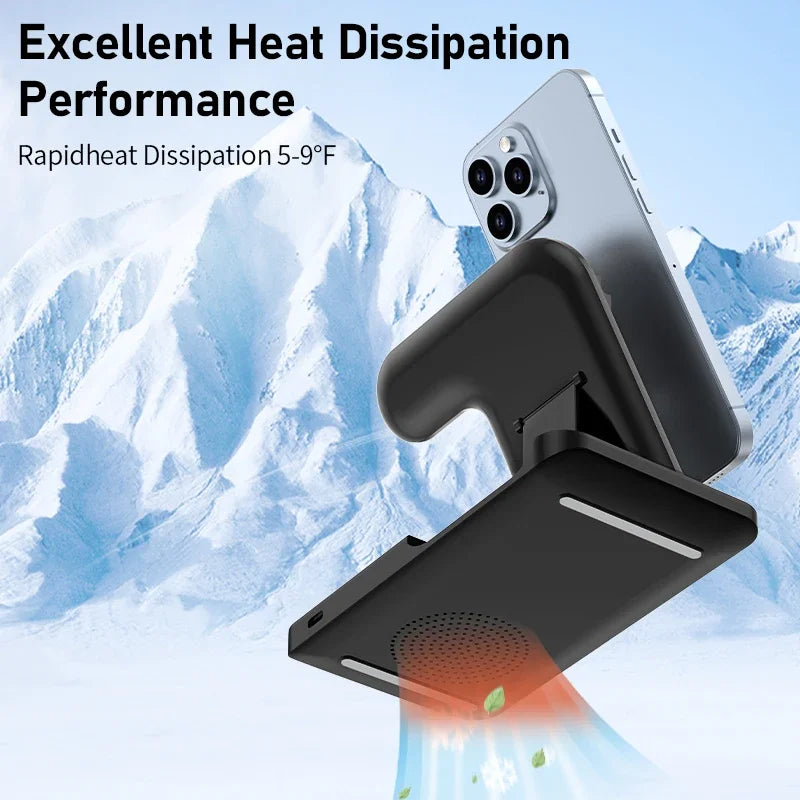 FoldCharge Foldable Fast Wireless Charging Station – iPhone 16/15/14, Apple Watch & AirPods